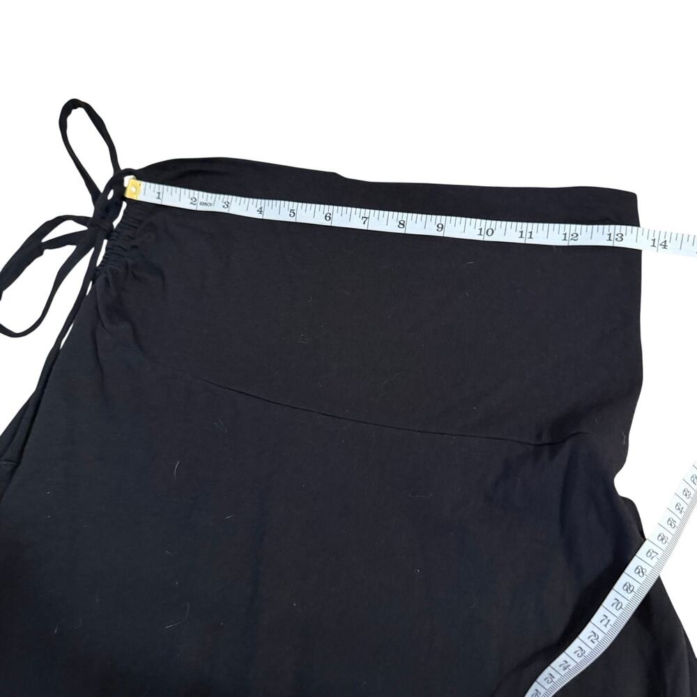 Patagonia wrap skirt with tie on side A line classy work wear lightweight sz M - Picture 2 of 6